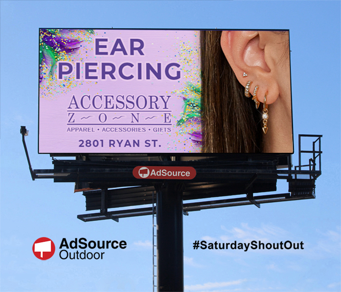 AdSourceOutdoor's tweet image. #SaturdayShoutout to @AccessoryZone in #Lakecharles

#Apparel #Accessories #Gifts, and More!
*
*
*
#spring #SWLA #Jennings #Sulphur #shopping #retail #batonrouge #westlake #lafayette #clothes