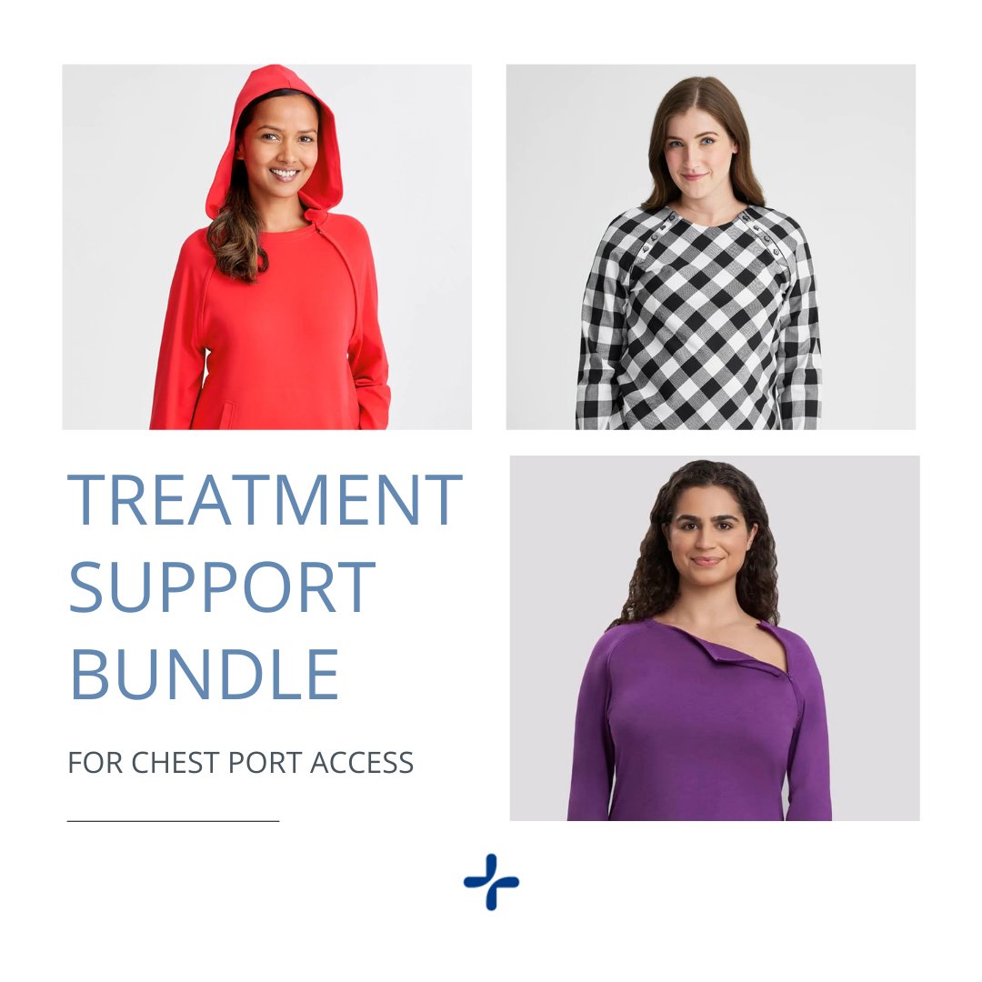 Conquer 2023 in style without compromising function and comfort.

Shop our thoughtfully put together Treatment Support Bundle for #chestport access.

careandwear.com/collections/sh…

#careandwear #healthwearthatcares #invisibleillness #chronicillnesswarrior #cancersupport #chemotherapy