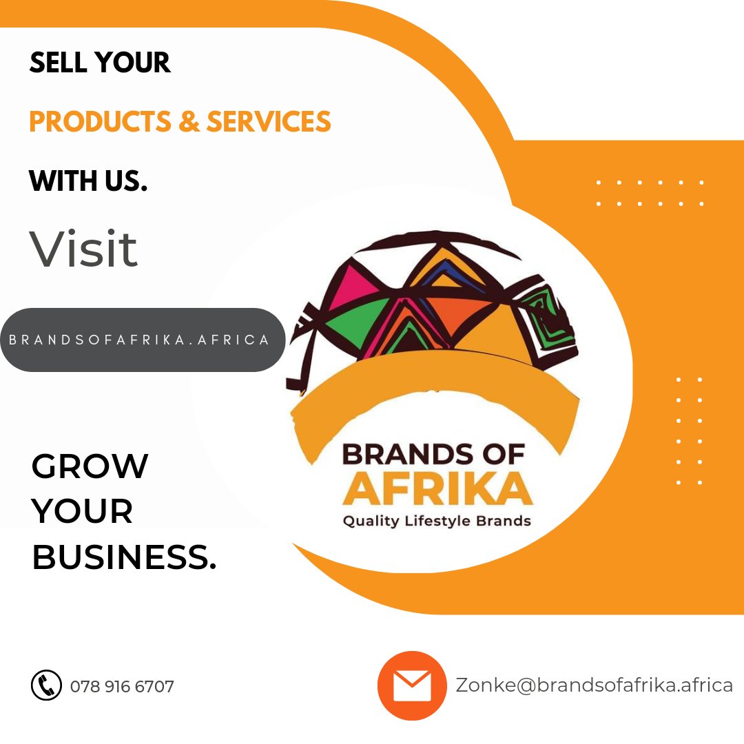 brandsofafrika's tweet image. Do you own a business &amp;amp; want to reach more customers in South Africa &amp;amp; Rwanda, join @brandsofafrika for a world of possibilities.

#BrandsofAfrika

#MaZoGroup