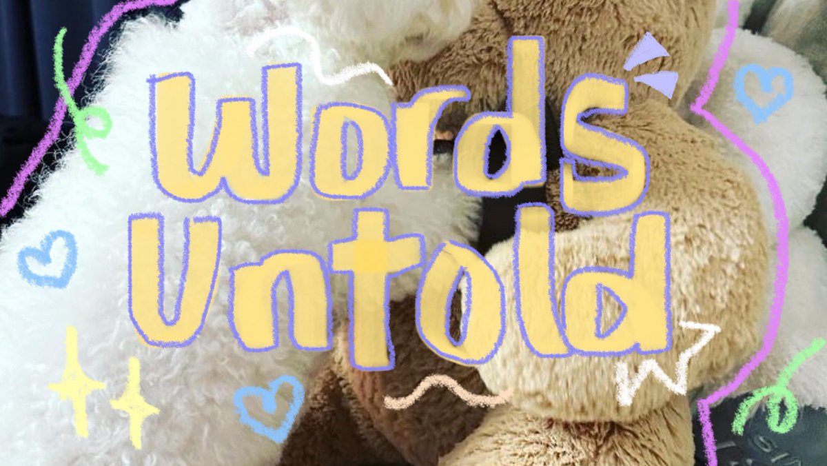 words untold, a zcl short au.
—
sincerely written by 𝓵𝓾𝓷.