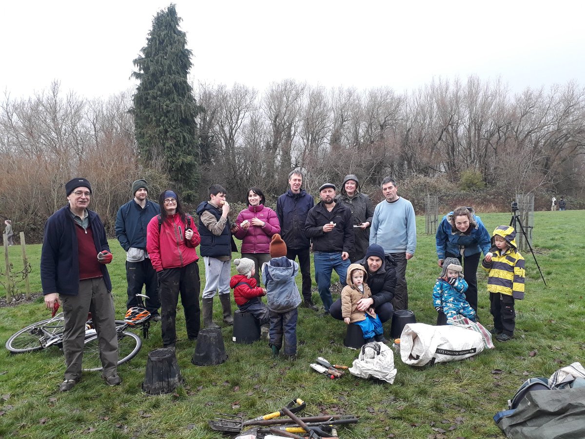 fruitnutvillage's tweet photo. Planting new fruit trees in #BroadMeadowOrchard #TenAcres #Stirchley today...and pruning the older ones. #cherrycot #plumcot #KingCoffeeApple. #PlantATreeIn23 https://t.co/DSNypgz5C2