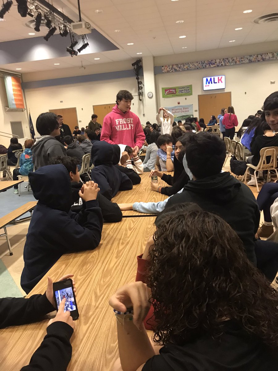HamptonBays_MS's tweet photo. Here’s just a few of the big wins for kids this week at HBMS:

• HBHS leaders visited 8th grade to talk Frost Valley!
💜
• Grade-level pod meetings for all 4 grades!
💜
• An amazing Student of the Month!
💜
• Celebrating students’ progress and teachers’ hard work!
💜
#WeAreHB https://t.co/8b4nvNhCl5