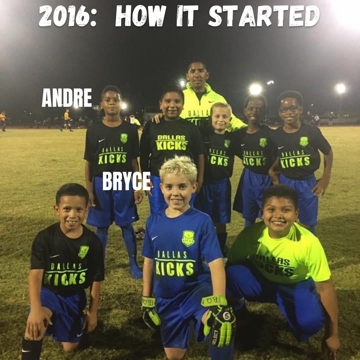 BryceQueen25's tweet photo. @andre_pentecost and I played soccer together in Dallas, TX in 2016! Today, the @KohlsKicking Future Stars event brought us together from DeSoto, TX &amp; Watkinsville, GA!
@CoachDale2 @Mansell247 @jwindon35 @joshmurphyCFB @CoachSFountain @CoachJCaraway @CoachSchuman @CoachMarcNolan https://t.co/AbAaQaFlt5