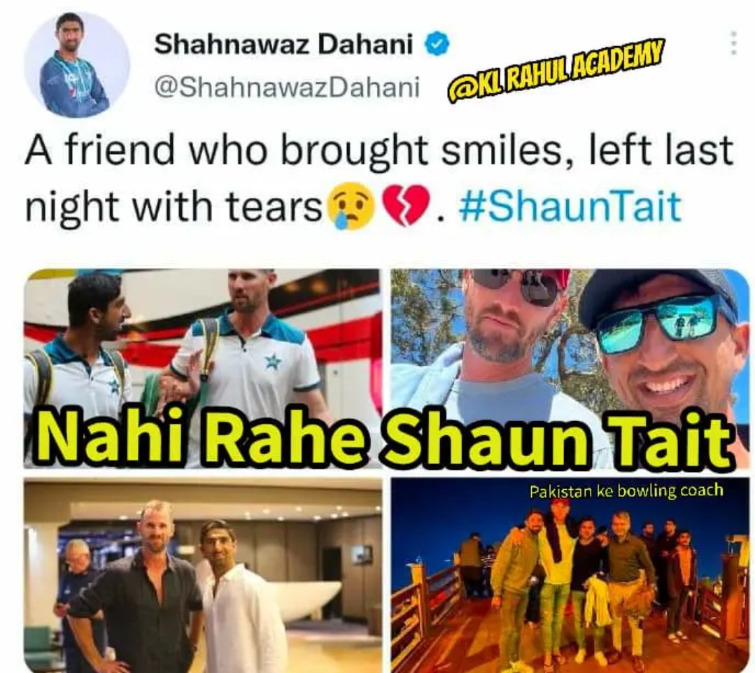 Gone too Soon 💔
#ShaunTait