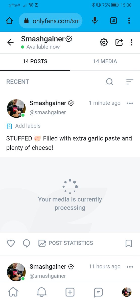 SmashGainer's tweet photo. New post guys, watch me enjoy my meal 😌 https://t.co/pjBGBYgQX0