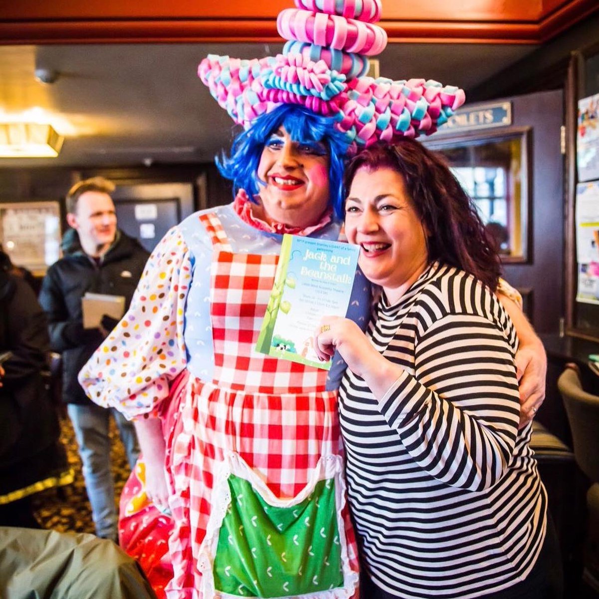 BramleyPlayers's tweet photo. Did you spot us in Pudsey today? Tickets are selling fast for Jack and the Beanstalk! Book online https://t.co/JADhFZ6Lji https://t.co/97ZObKfwuT