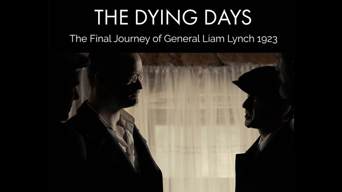 waterfordmuseum's tweet photo. THE DYING DAYS

FILM TRAILER: https://t.co/d443pULXwk 

Privileged to attend the cast &amp; crew screening of "The Dying Days" at @SGCDungarvan Cinema today. It tells the story of General Liam Lynch in the closing weeks of the Irish Civil War. https://t.co/66genZyAF1