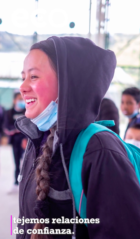 rolartet's tweet image. Como una onda que se expande y resuena con fuerza en toda Bogotá,  el #ProgramaECO seguirá en 2023 transformando la relación escuela – territorio y fortaleciendo escuelas territorios de paz, porque estamos convencidos de que ¡En Red podemos hacerlo mejor! youtube.com/watch?v=VU0CLQ…