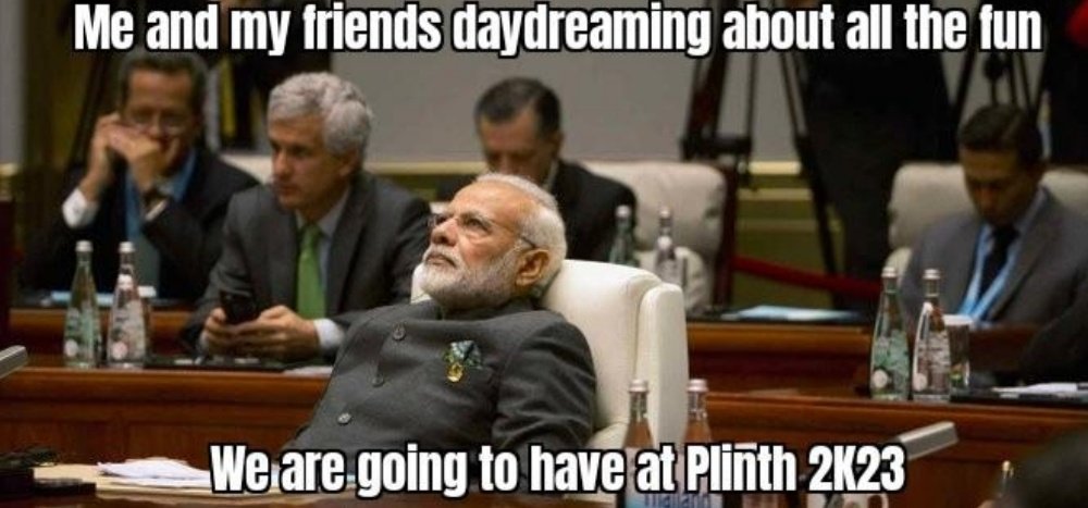 PlinthLNMIIT's tweet photo. We know you are excited too 🔥

Tag your homies with whom you're going to attend Plinth 2K23! https://t.co/wISWo02N6s
