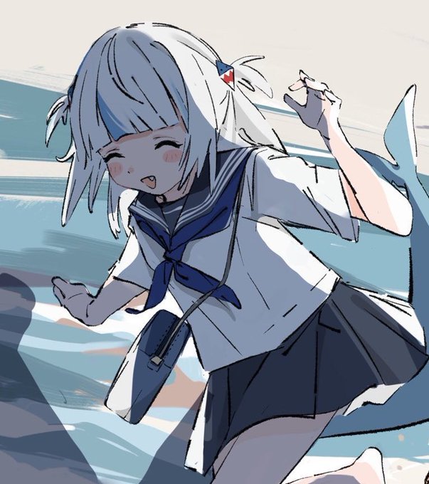 「shark girl」 illustration images(Latest)