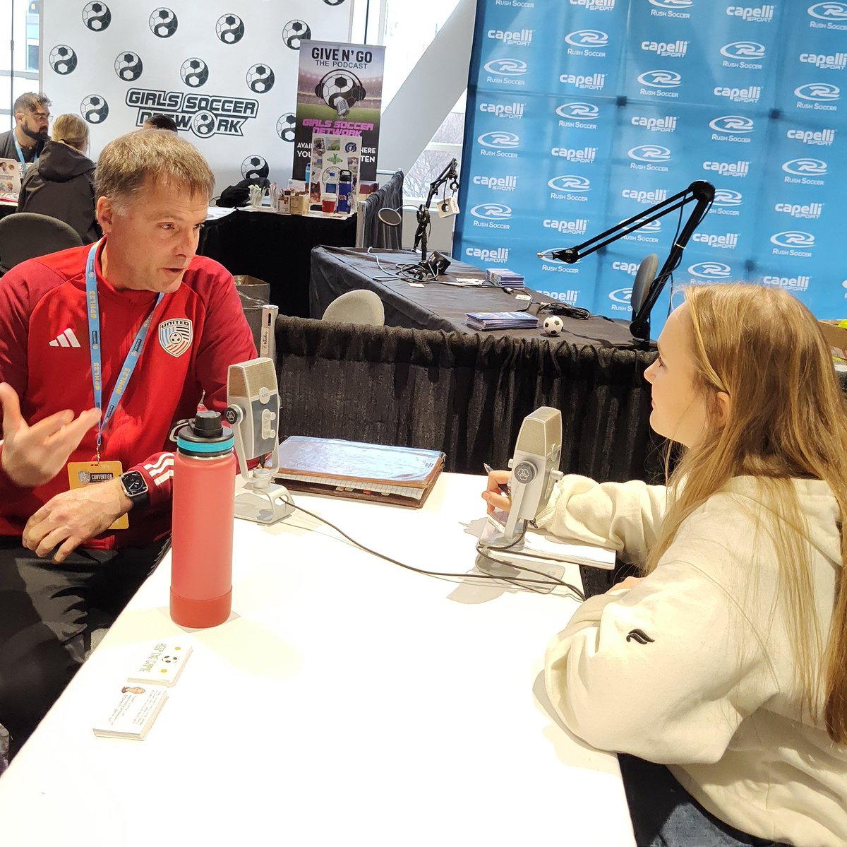 Many of us have a story from our first convention. Erik Oman shares his powerful moment with Pelé, we'll post it soon. 

If you haven't been to the world's largest soccer training event we'll see you in Anaheim 24!

Have a great convention story?
Share it on Podcast Row at #PHL23
