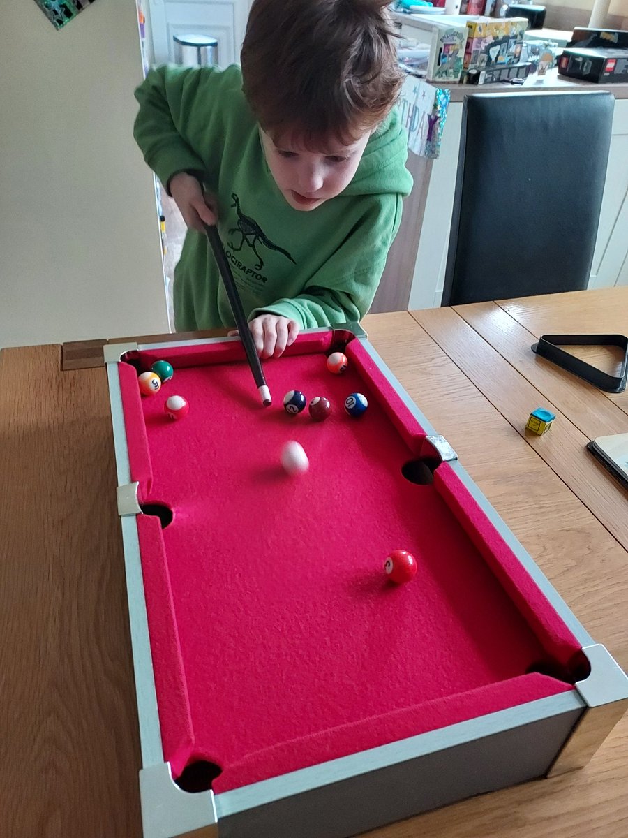 Masters Champion 2040 in training. #bbcsnooker #masterssnooker <a href="/CarlWhitby/">Carl Whitby</a>