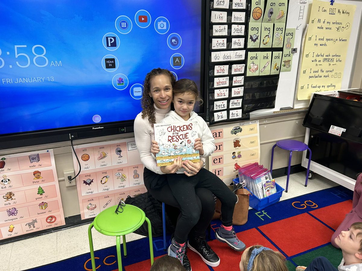 funinroom104's tweet photo. Thank you, Mrs. Laloy! Who know chicken could be so funny!!! https://t.co/Zh1QXTqRCs