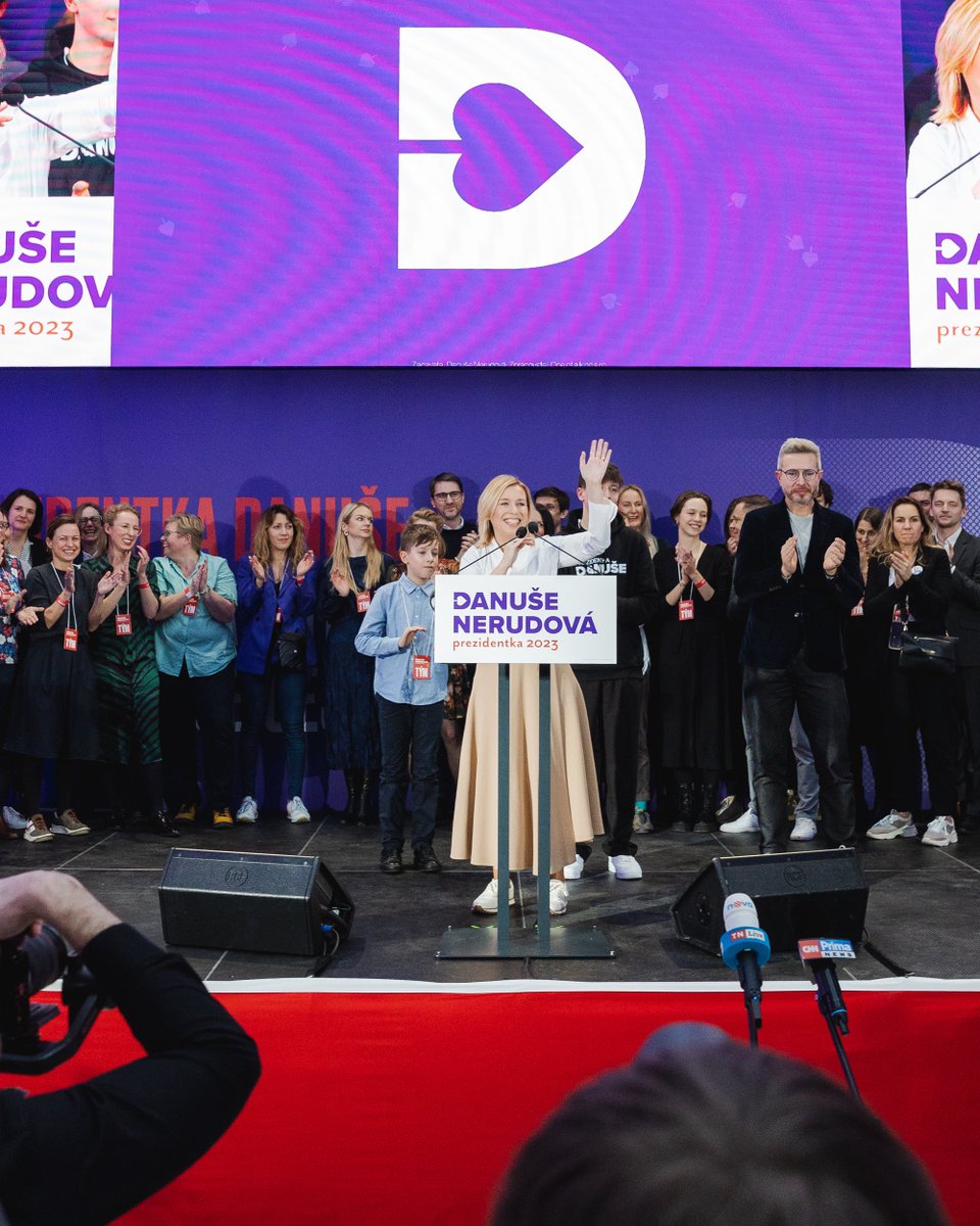 Byla to jízda! 💜 Děkuji vám za podporu a za každý hlas, který jste mi v těchto volbách dali. Ve 2. kole půjde o hodně. Abychom si udrželi naději na lepší budoucnost, musíme přijít znovu a postavit se lžím a nenávisti. Postavit se politice oligarchy, který rozděluje naši zemi.