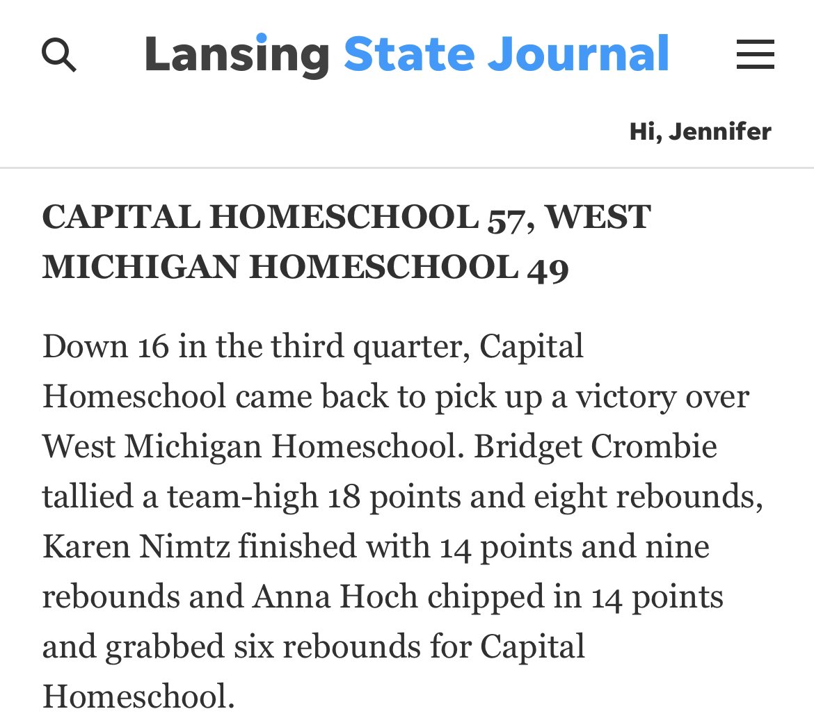 CapitolCityExpr's tweet photo. Our 2023 @BridgetCrombie with 18 points &amp; 8 boards last night against WMH! Good work Bridget! @MichHSBball @PGHMichigan https://t.co/4Wm77xhBTJ