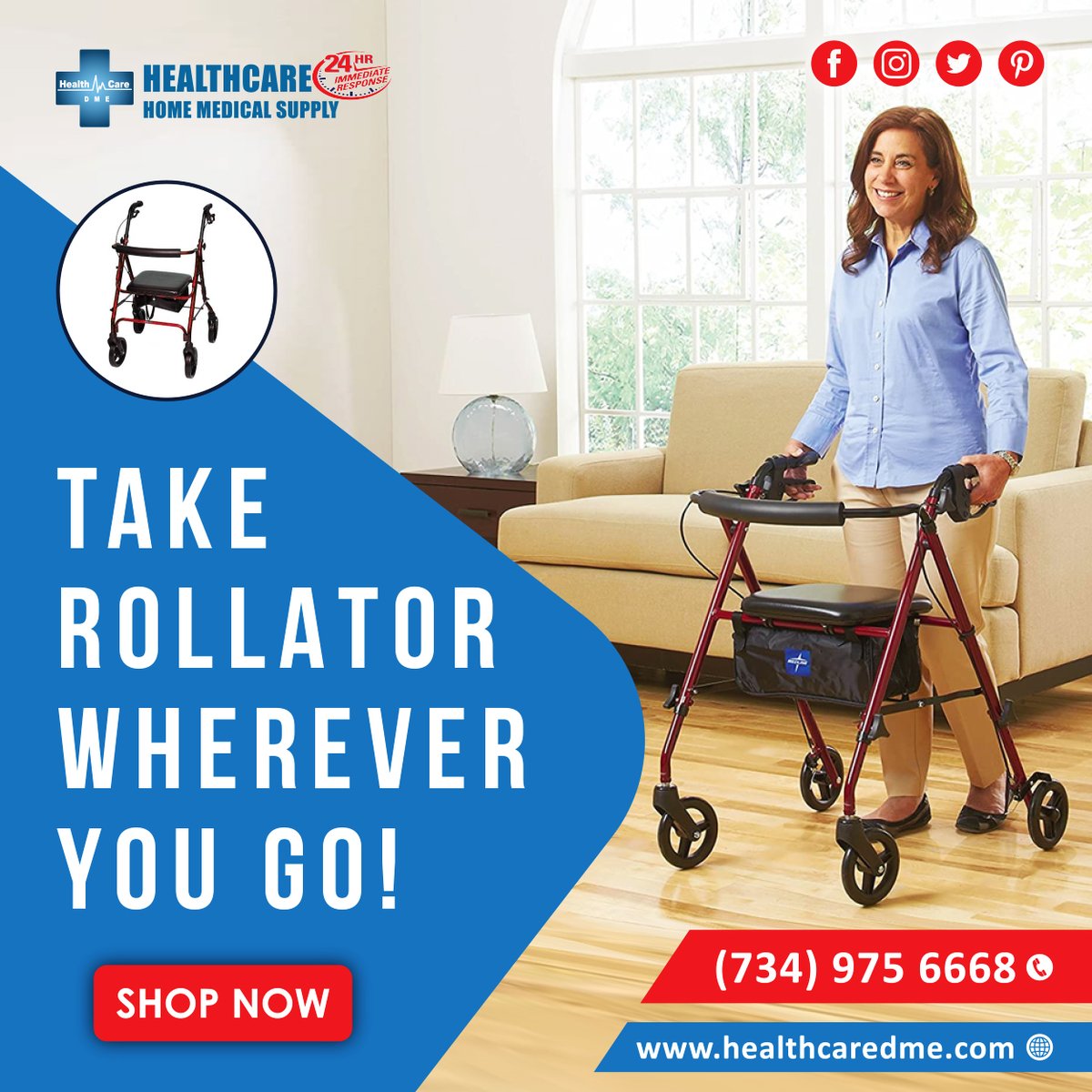 ✔️ Insurance Covered 🦽 Durable Medical Equipment (DME).
🔥 Healthcare DME offering Free Shipping on all orders over $100
For more please visit: healthcaredme.com/ambulatory-equ…
#durablemedicalequipment #DME #medical #healthcare #hospitalbeds #canes #crutches #transportchairs #wheelchair