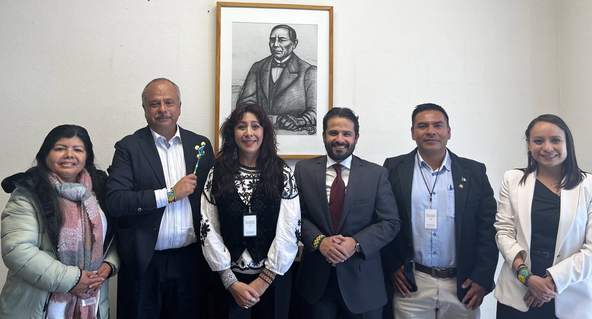 luisgure's tweet image. Por iniciativa de @morenobaez nos reunimos en el @IME_SRE con Josefina Bravo titular de la Comisión para el Diálogo con los Pueblos Indígenas de 🇲🇽 #CDPIM y su equipo, con quienes acordamos  realizar acciones de vinculación en 🇺🇸con migrantes de pueblos originarios
