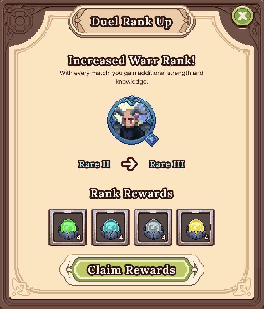 DFKnous's tweet photo. #LegendaryNoMore in Solo #DFKDuel (I'm plotting my return), but this helps ease the pain a bit...
$JEWEL #CRYSTAL #DFK #DefiKingdoms @DefiKingdoms #GameFi #Klaytn $KLAY #Avalanche $AVAX #DFKChain #RPG #MMORPG https://t.co/dtzjJ44dss