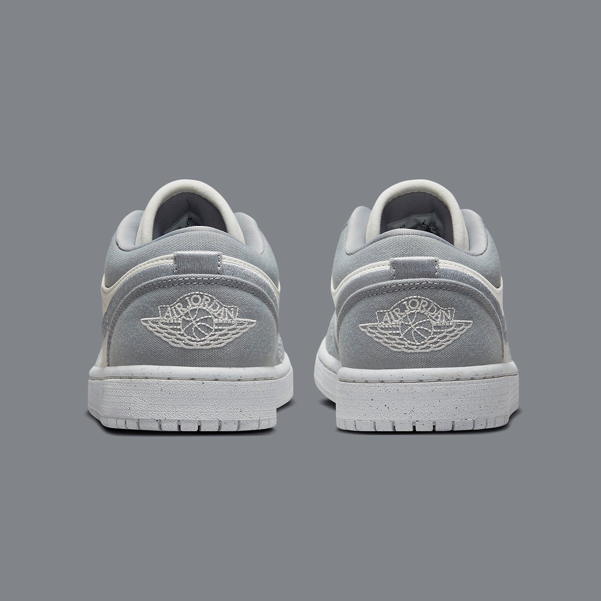 Jordan 1 Low « Grey Canvas »