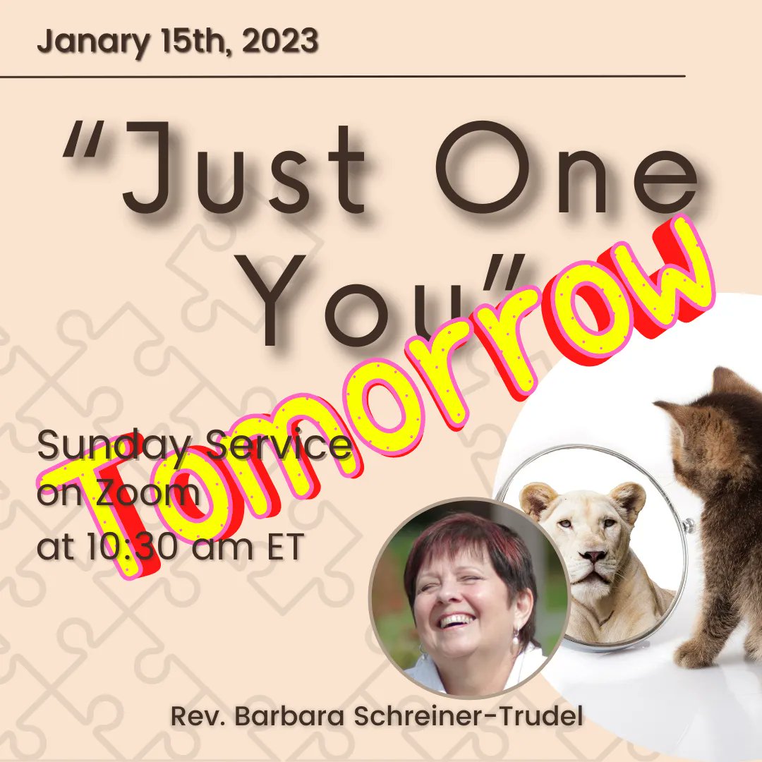 UnityKitchener's tweet image. #UnityKitchener #OnlineSpiritualCommunity #abundance #Metaphysics @Unity_Kitchener
More information: buff.ly/3CNz5AV
Sign up for Newsletter: buff.ly/3w0Bq7x