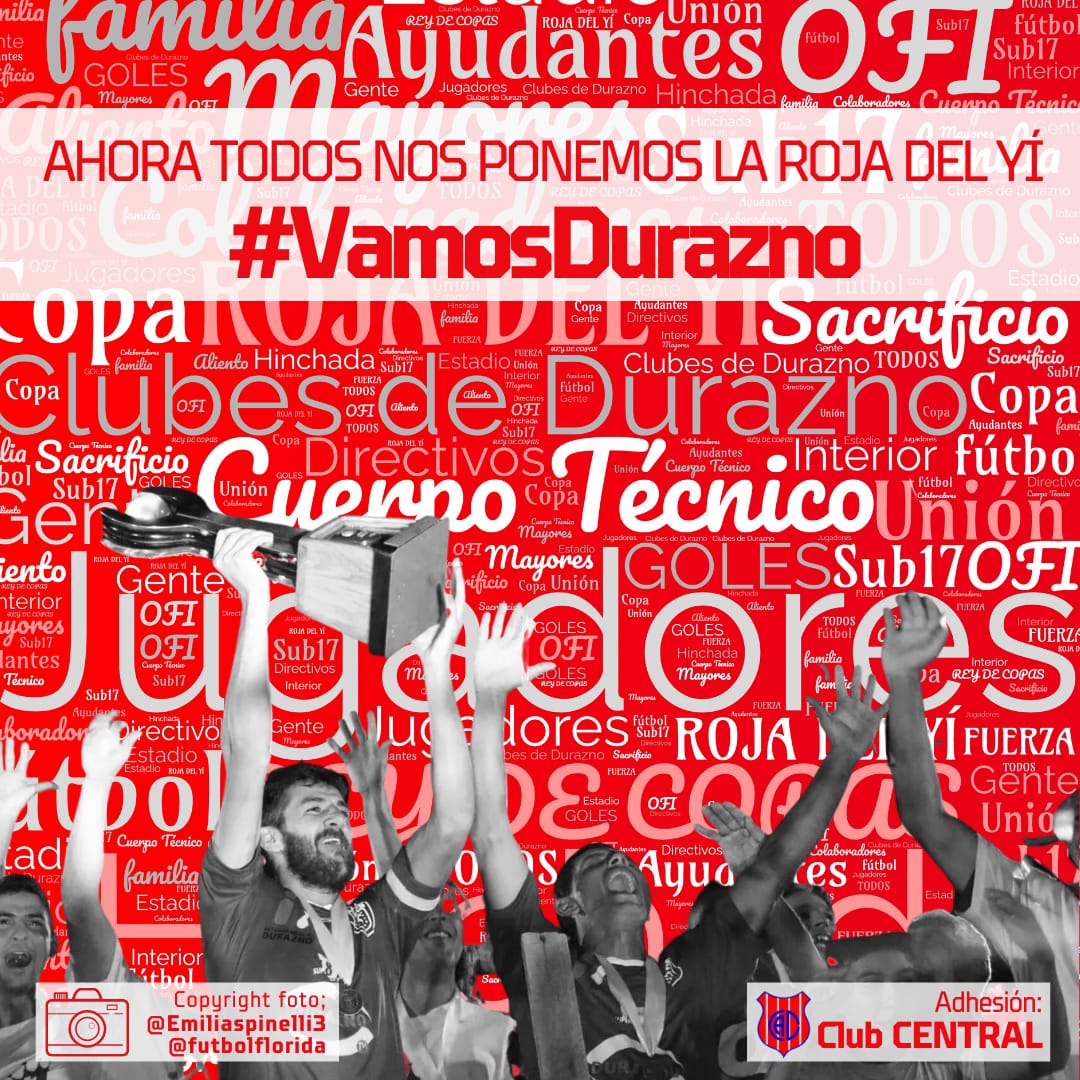 Hoy arranca la Copa Nacional de Selecciones de <a href="/OFIUruguay/">OFI</a>.

Y ahora TODOS nos ponemos la Roja del Yi!

#VamosDurazno #VamosLaRoja