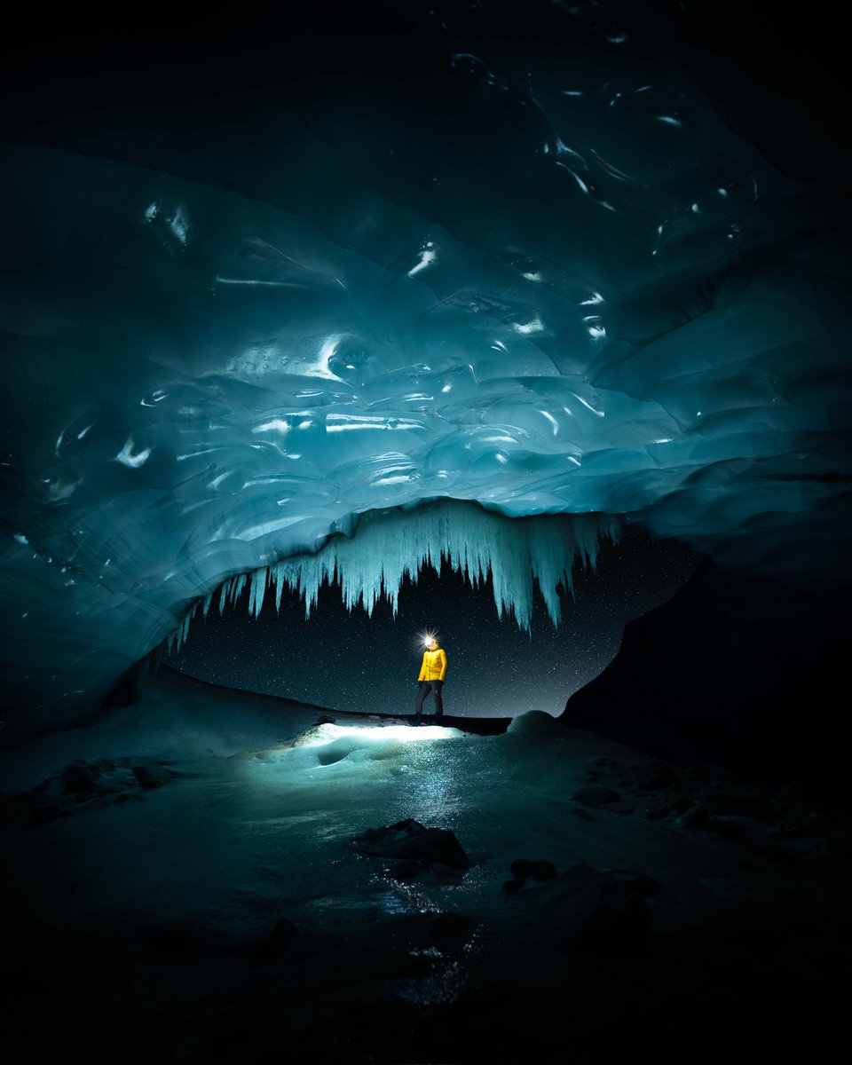 Ice caves from Switzerland