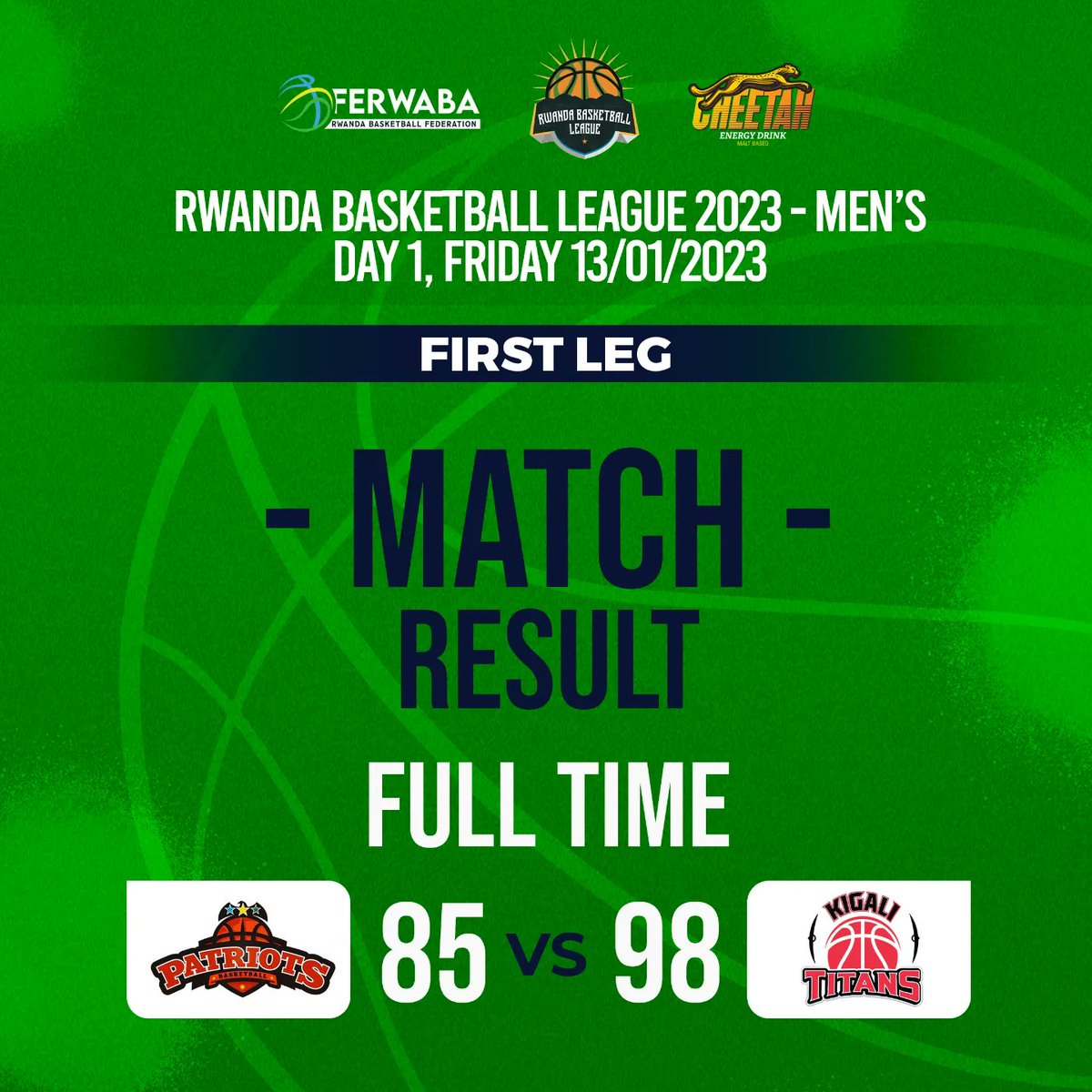 Day 1 game's results

#RBL2023