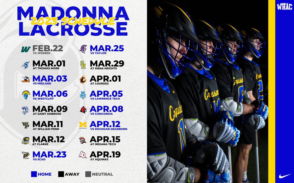MUCrusadersMLAX's tweet photo. Let's get ready to rumble 👈😎👈

#CrusaderNation #MadonnaLacrosse https://t.co/q4OaVsbqcp