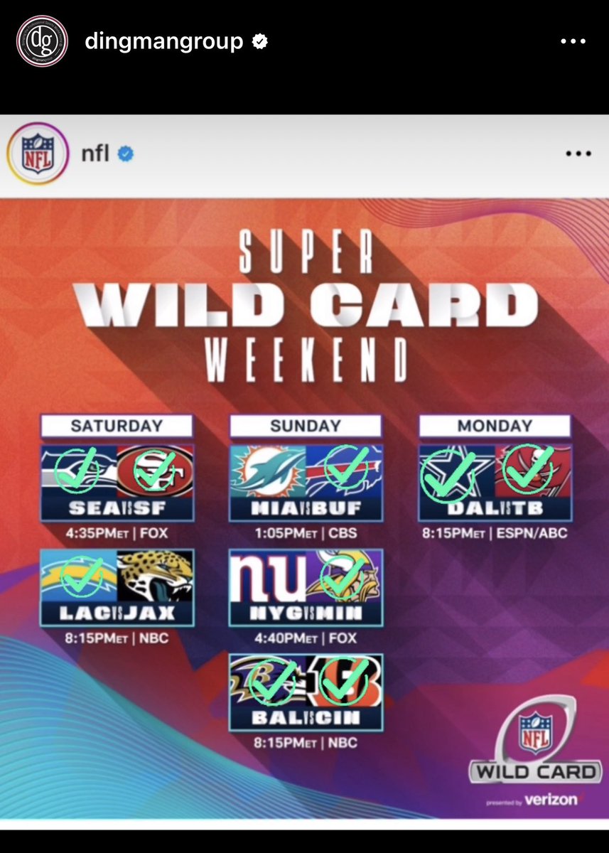 DingmanGroup's tweet photo. It’s officially Wild Card Weekend! 

9 of 12 teams playing Wild Card Weekend trust us for game day trucking and workforce mobility. 

Best of luck to all the coaches, players, staff and employees. It’s a total team effort!

#proudpartner #wildcard #relocation #trucking #mobility https://t.co/UkAEIMEVhh