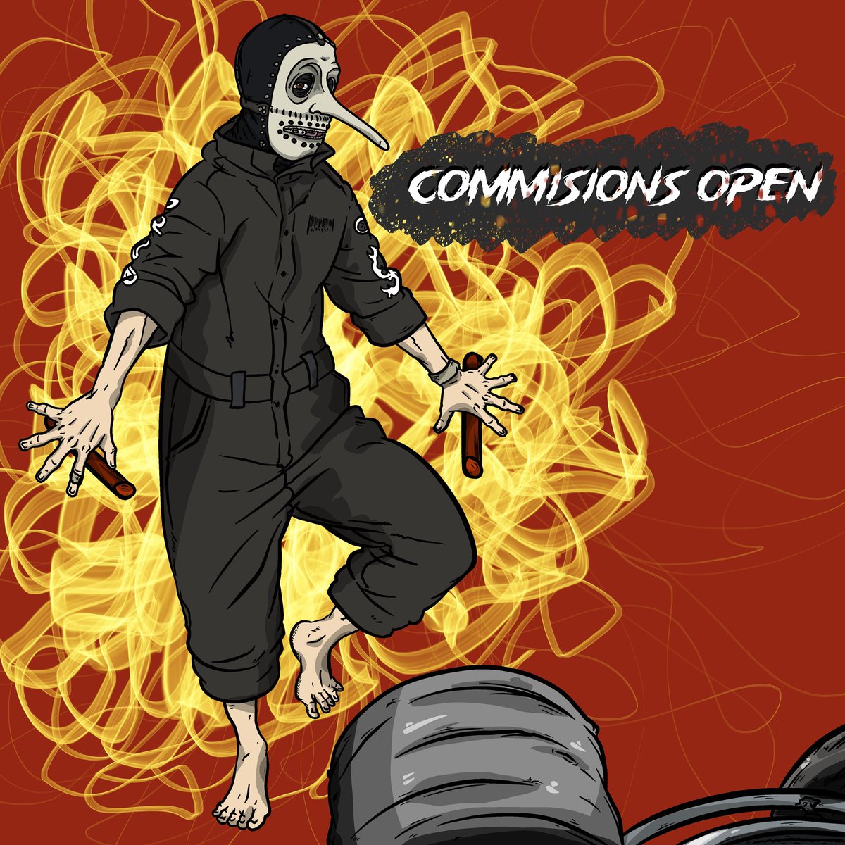 DFTMNCB's tweet image. *commisions open*

2023 baby come at me 

#dftmncb #drawnfromthemind #ukartist #digitalart #flyers #comedyart #podcastart #commisionsopen #ccc #comedycontentcollective