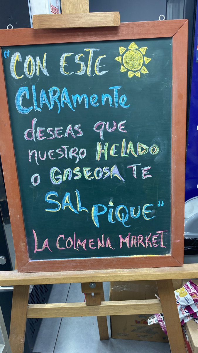 ColmenaMarket's tweet photo. Hoy nos pusimos creativos :) https://t.co/U1PctjtSvW