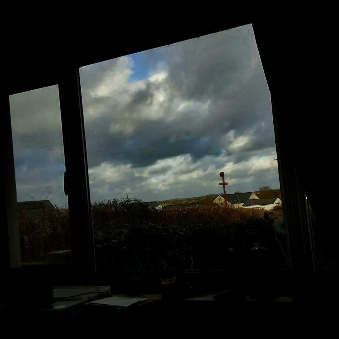 WarphobblerKaz's tweet photo. Day 504 (485): 7°C W 43 mph 1.16 PM to 3.20 PM thick rain cloud, windy, &amp; raining sporadically; cold &amp; damp... 

#COVIDLife #Stage4CKD #SeverelyIllAndDisabled #creativephotography #skyscape #cloudscapes #weatherobservation #weatherobserver #YnysMôn #KazAlexander #SA10.1 https://t.co/wO65R4orbc