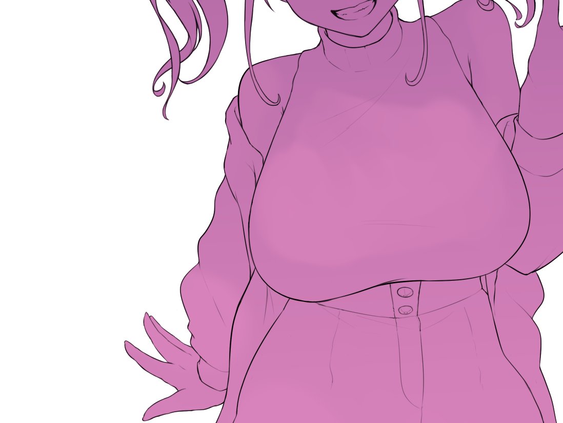 ちゃんとッ…!ちゃんと描いてますから……ッ!! 