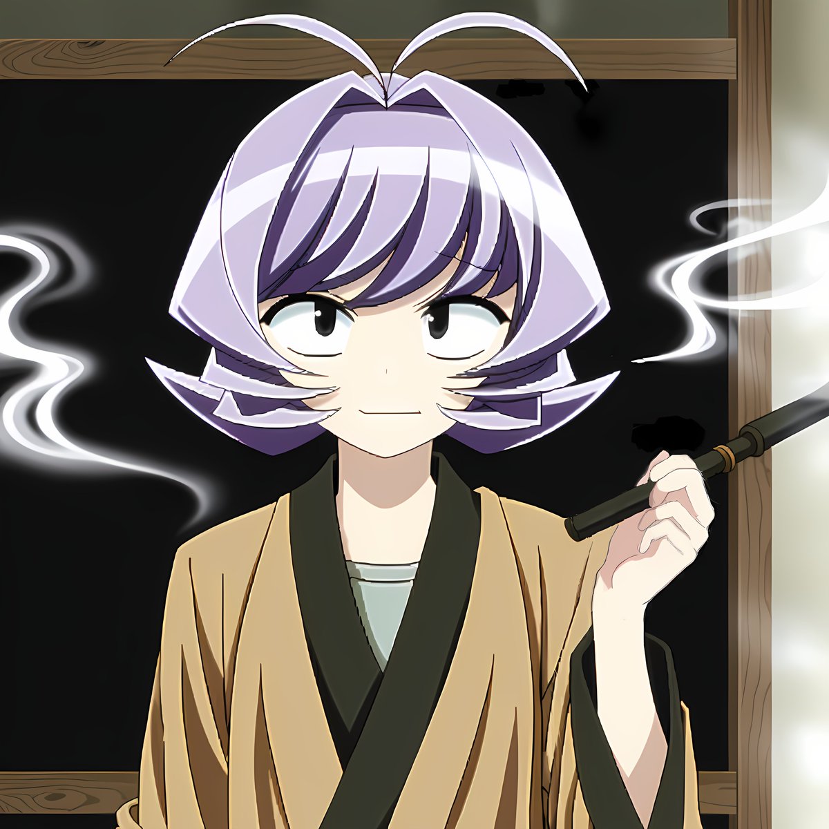 emotiontion's tweet photo. ニヤリとしてる表情見ると、「おやおや、あんた方はおばあさんに隠してだいぶん仲がいいね。従兄妹どうしなんてお手軽でつまらないじゃないか、およしなさい」でおなじみの三島の『翼』のお祖母様が頭に浮かんできたりするよね？（同意の強制） #fanart #najimi #komisan #waifudiffusion #dreambooth https://t.co/ipd9MB13NX