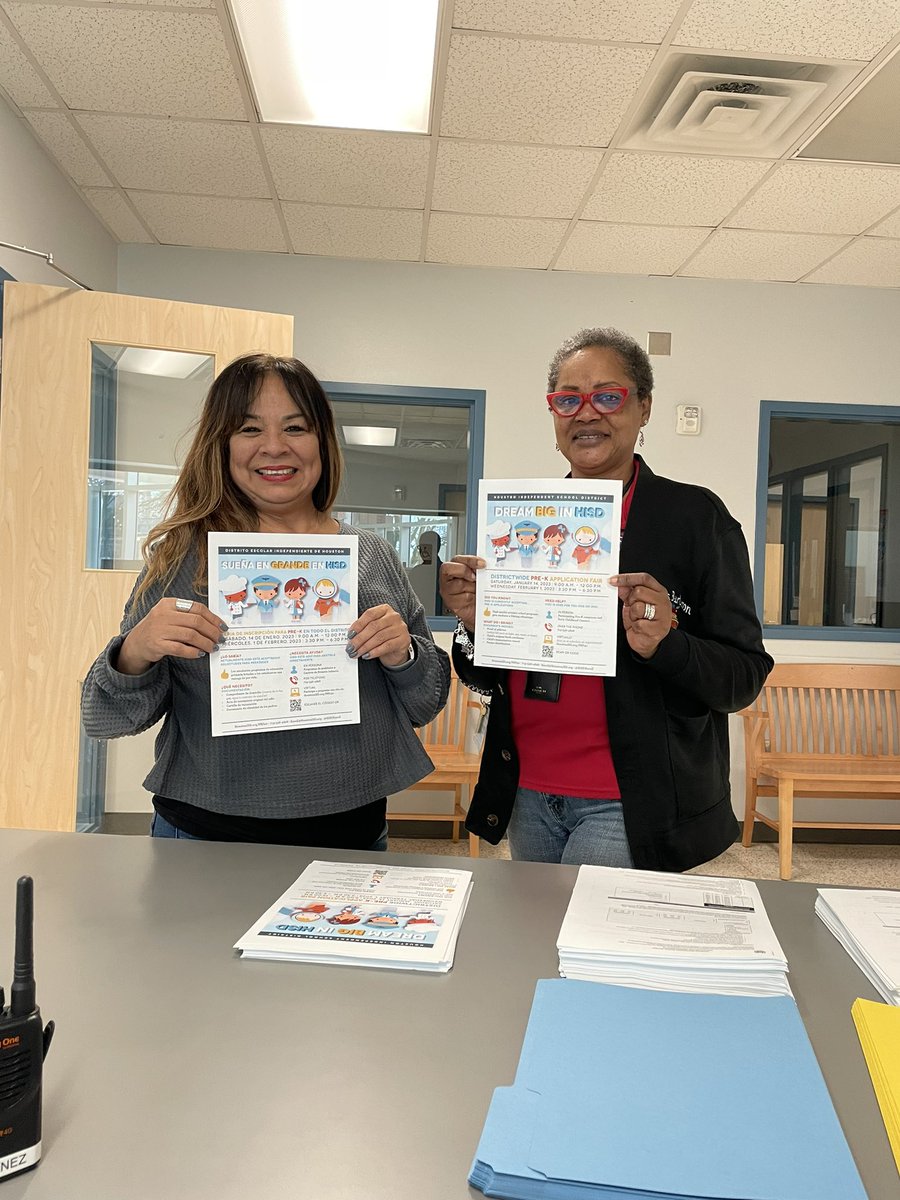 cmckinnies's tweet photo. @Robinson_HISD  @HoustonISD @HISDREADY2RISE  Pre-K Application Fair, Robinson ES is ready for more Raptors!❤️💙 https://t.co/R4BeUcvO70