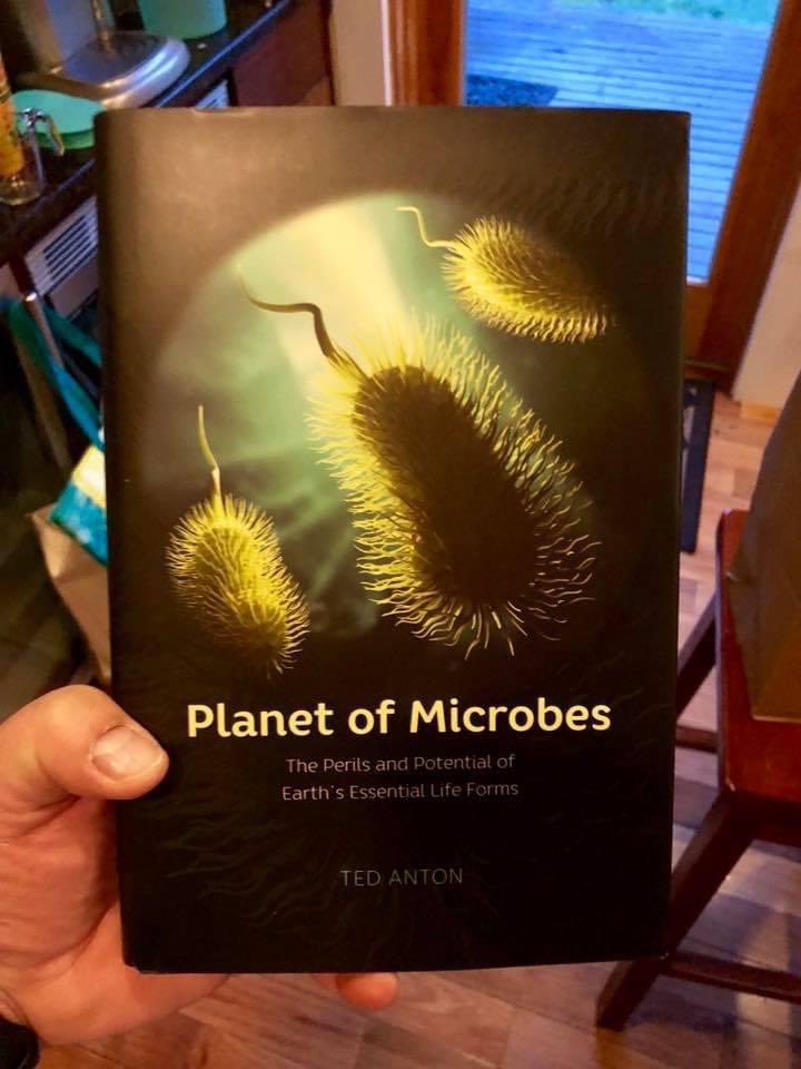 markowenmartin's tweet photo. So many books about the #SmallMasters. Much as I like the title “Microbial Centrism: Confessions of a Bacteria Whisperer” I’m not sure I can bring anything new to the reader! https://t.co/EeWJwHG63o