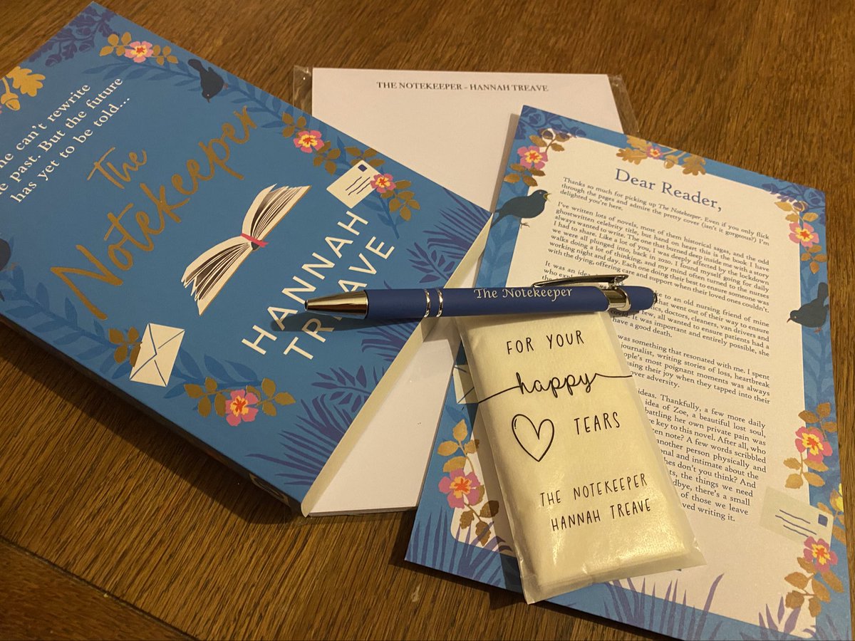 little_wolfsbks's tweet photo. Thank you @canelo_co #tandemcollective #hannahtreave for my amazing pile of goodies to celebrate the publication of #TheNotekeeper - looking forward to an emotional read π https://t.co/rAQwviLDNM