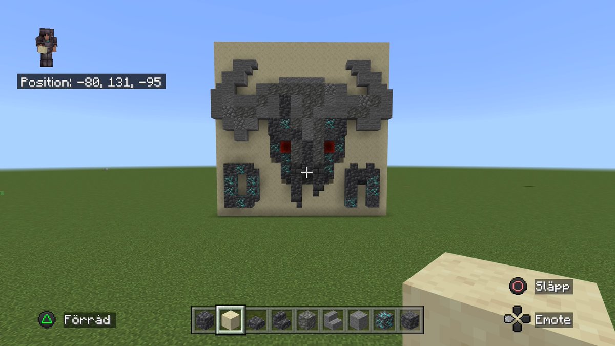 HolmqvistThord's tweet photo. GOATFATHER @docm77 #perimeterwall #minecraft #hermitcraft #PS4share https://t.co/lCoVH5MHk6