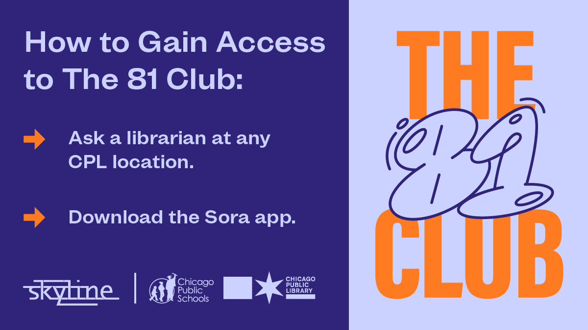📚 CPS students now have direct access to the resources of all 81 Chicago Public Library branches! The 81 Club builds on the District’s Skyline initiative to give our community free access to high-quality digital learning materials. Learn more at chipublib.org/81club