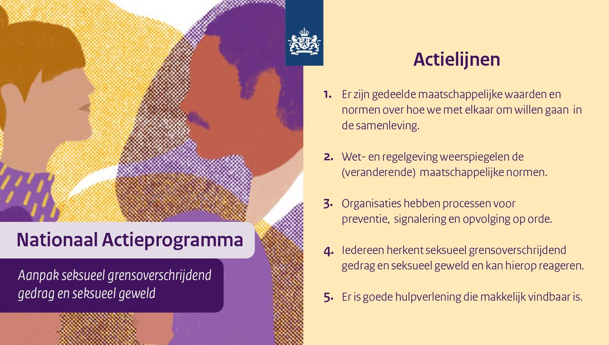 Straks om 21.30u praat <a href="/mariettehamer/">Mariette Hamer</a> bij <a href="/Nieuwsuur/">Nieuwsuur</a> over het Nationaal Actieprogramma, de rol van de overheid en de samenleving in de beoogde cultuurverandering en haar rol en visie als onafhankelijk regeringscommissaris.