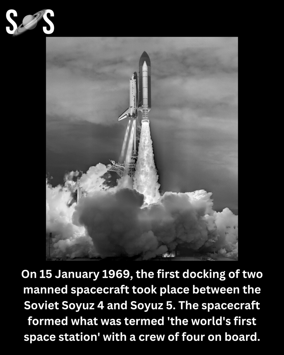 On January 15, 1969, 1st Docking of spacecraft took place
#nasa #isro #astronomy #physics #secretsofspace #esa #jwst #hubble #spacex https://t.co/mB6j7sPZBV