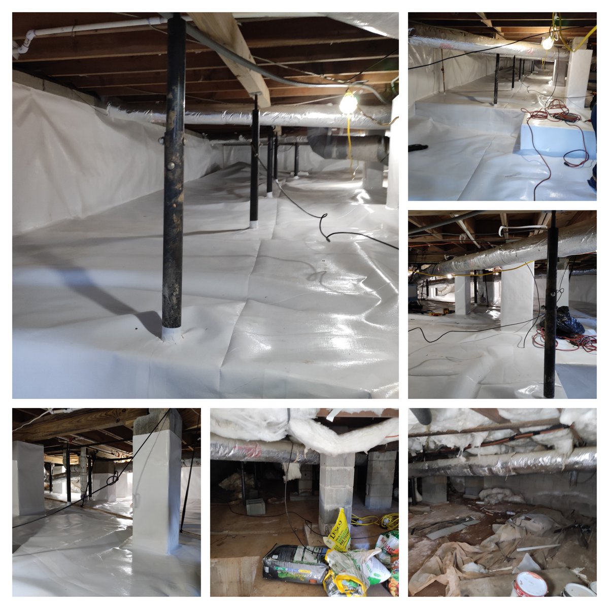 atlcrawlspace's tweet photo. Before &amp; after our 20 mil fully reinforced #encapsulation package.  #AtlantaCrawlSpace  https://t.co/ugzM8jZzj7
call or text anytime 678-322-7910 https://t.co/fzX6f0B0Nz