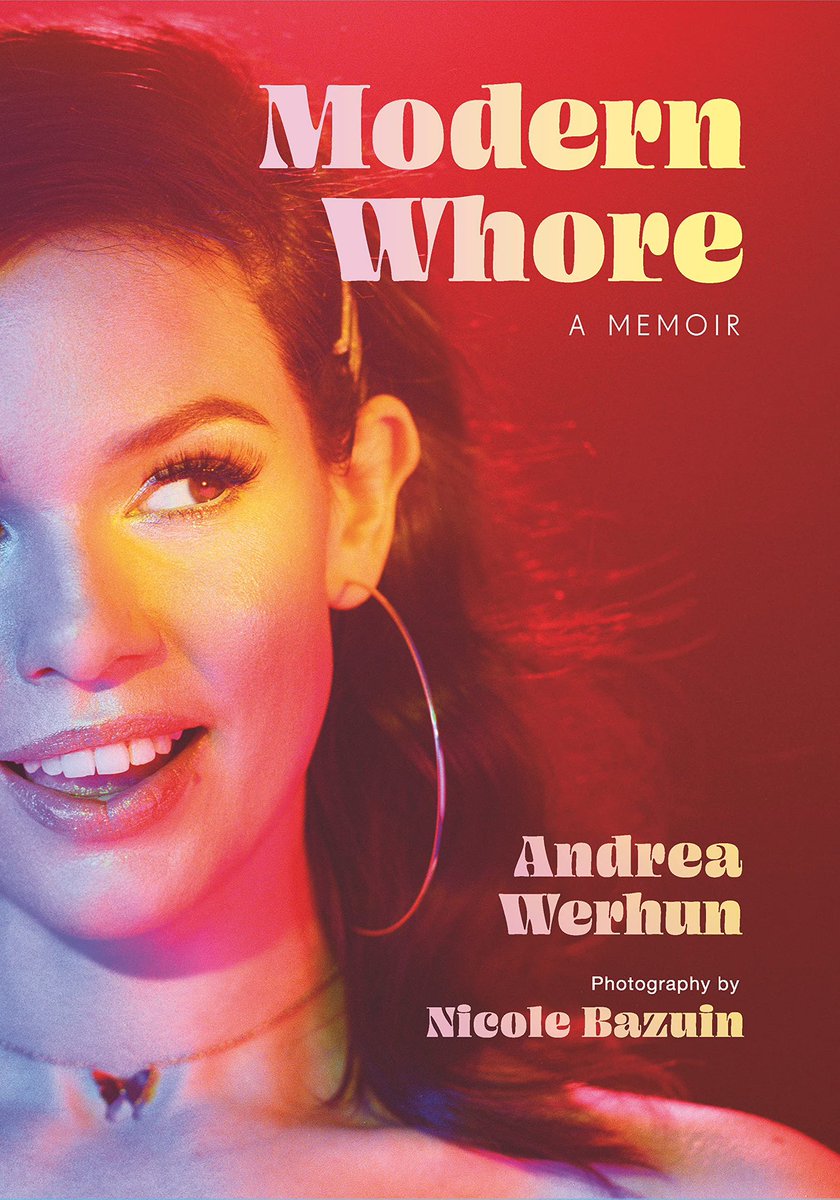 Oh Andrea, you absolute angel. Read this book y’all. If yer in the industry or looking to get into the industry I highly recommend <a href="/modernwhore/">Modern Whore: A Memoir</a> #modernwhore 
Get ready to cry.