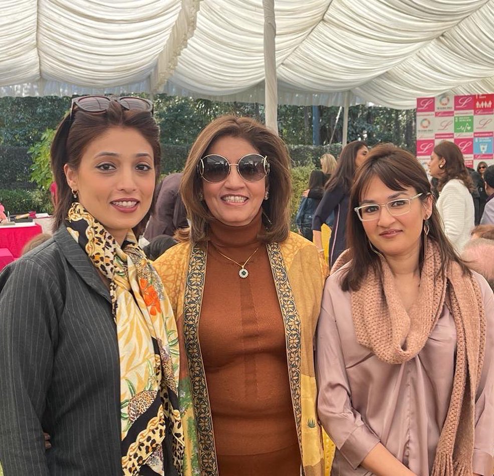 MiteUniversity's tweet photo. Our esteemed Rector @_baqai, our senior students affairs counsellor Hira Uzair and our Head of admissions, communications and outreach Madiha Muqeem gracing the Ladies Fund Sustainability Lunch with their presence.
#MiTE #ladiesfund #britishhighcommission #SDGs https://t.co/KHCHNX9LML