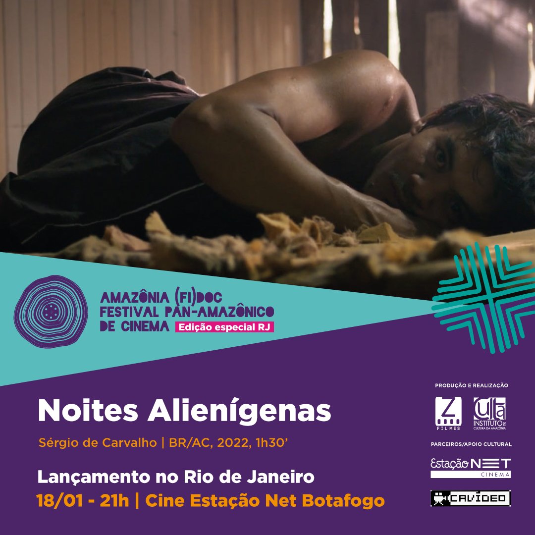 Amazoniadoc's tweet photo. Lançamento no Rio de Janeiro do grande vencedor do Festival de Gramado @cinemadegramado de 2022: https://t.co/7ZYjeEc3mO