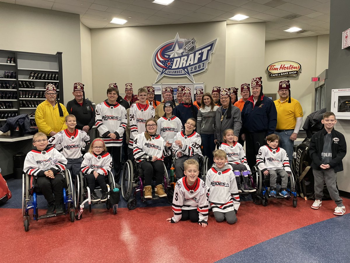 Columbus Blades Sled Hockey tweet media