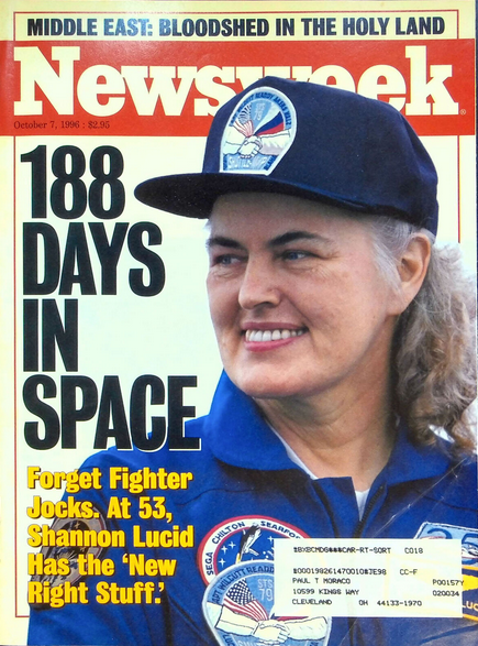 Happy birthday to astronaut Shannon Lucid 