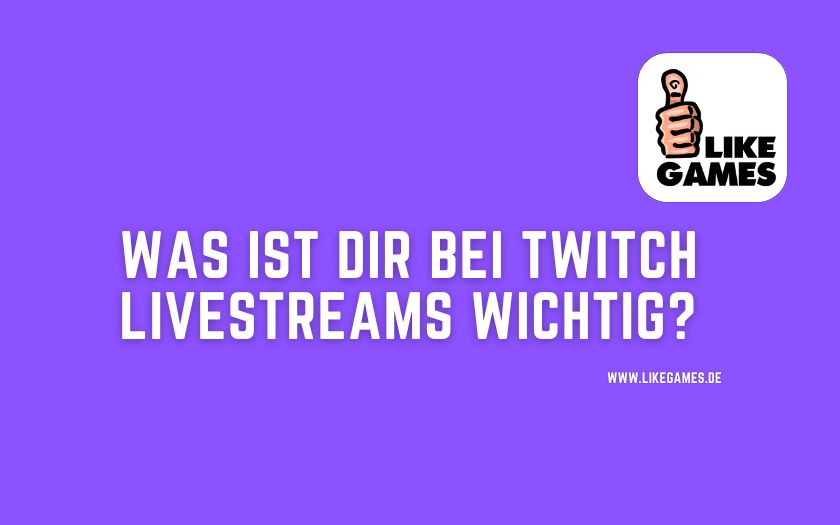 Wie gewinnt man Dich als Twitch Zuschauer? Welche Eigenschaften oder Content ist Dir ganz besonders wichtig und warum?

z.B. Humor, Reaction, Shows, Multistreams, Gaming, Musik, Aussehen etc... 

#Twitch #twitchstreamer #TwitchDE #twitchdeutschland