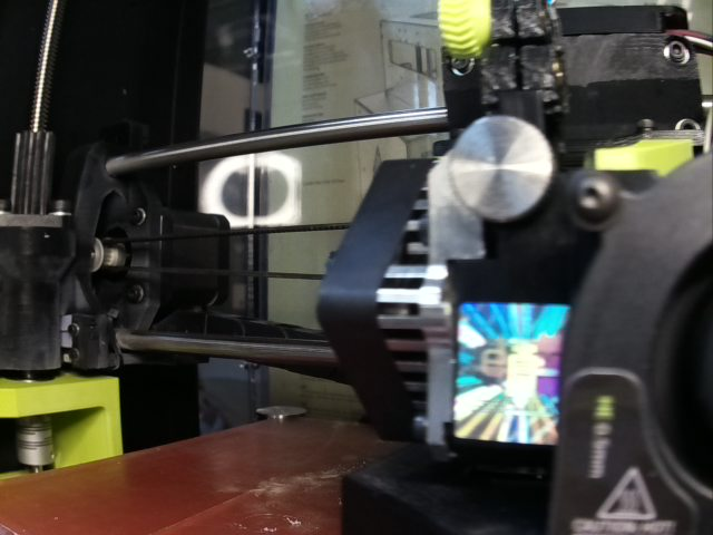 3DAGs_LulzMini's tweet photo. @3DAstroGeek 's #LulzbotMiniV1 : 🛑 The printing was stopped. #HammerTime https://t.co/QyjLdKT29I