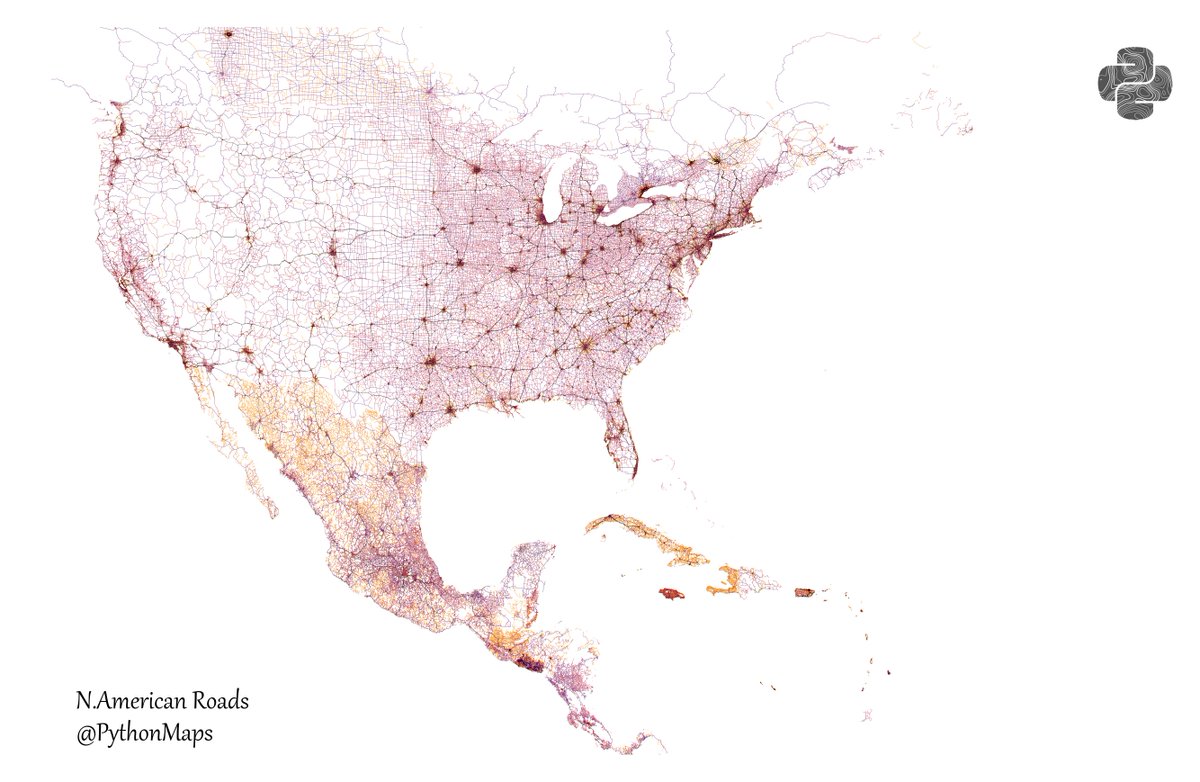 Python Maps on Twitter: